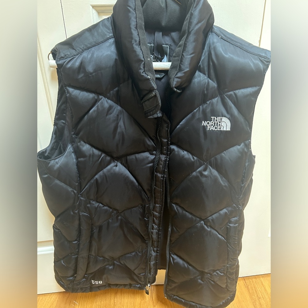 Black North Face Vest